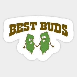 best buds merch Sticker